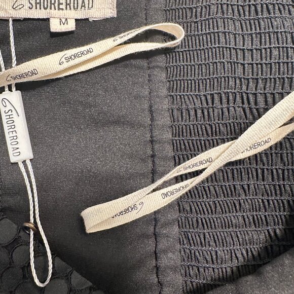 6 SHORE ROAD BLACK STRAPLESS JUMPSUIT MEDIUM - Picture 6 of 7